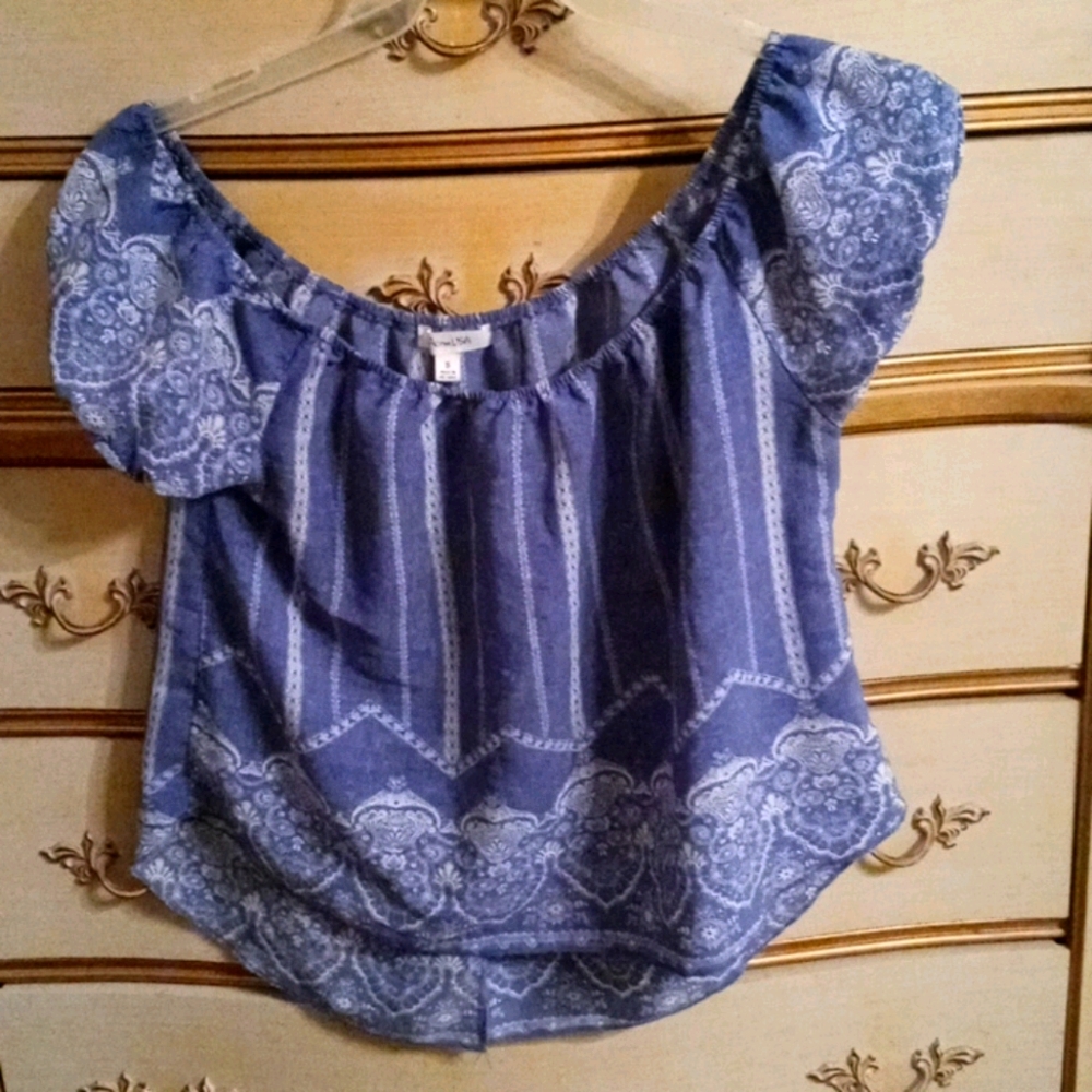 Blue top